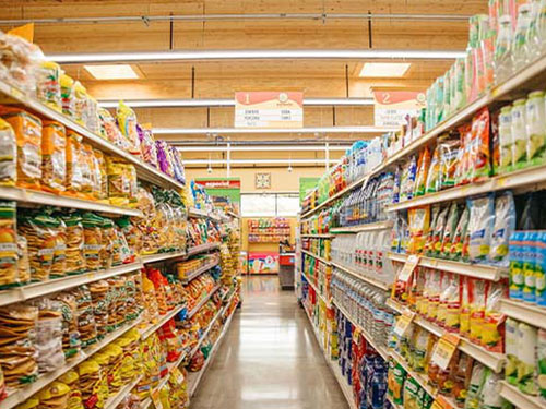 Supermarket Grocery Racks