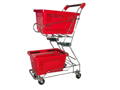 Shopping Trolleys And Baskets
