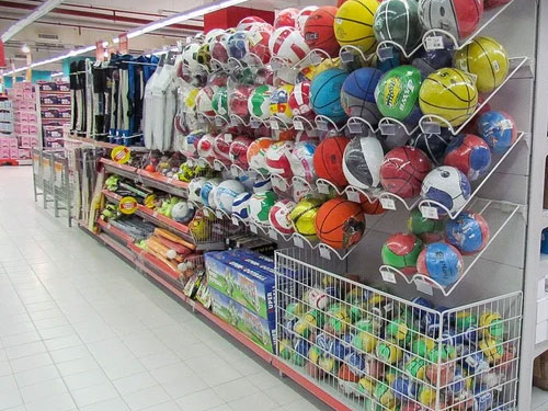 Sports Item Display Racks