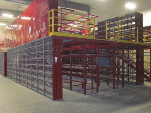 Shelving Supported Mezzanines