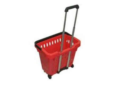 Plastic Basket Trolley