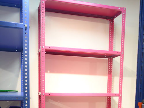 Single-Sided Slotted Angle Racks