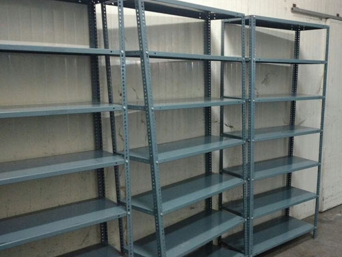 Double-Sided Slotted Angle Racks