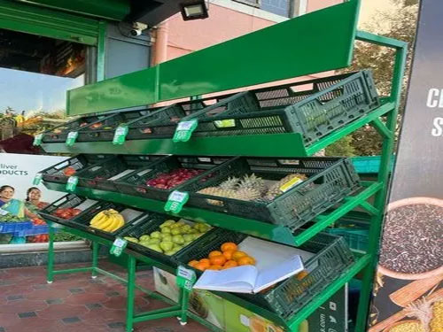 Fruit and Vegetable Tube Type Racks