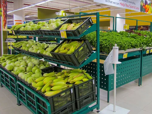 Fruit and Vegetable Tube Type Racks